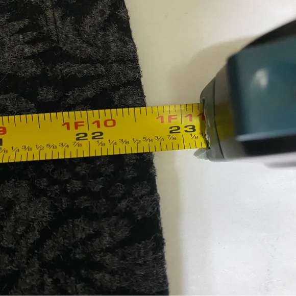 Ann Taylor LOFT Pencil Skirt Womens XL Gray Black Pattern Stretch Career - Picture 7 of 7